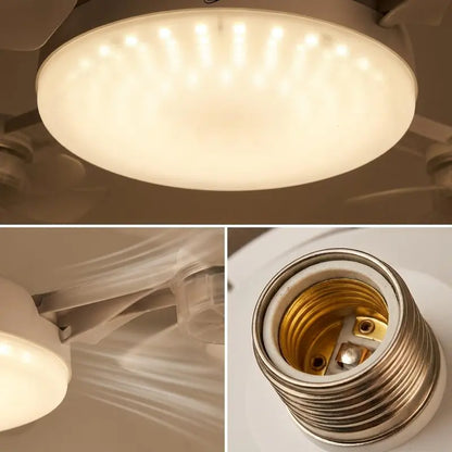 E27 LED Ceiling Fan Light Bulb With Remote Control