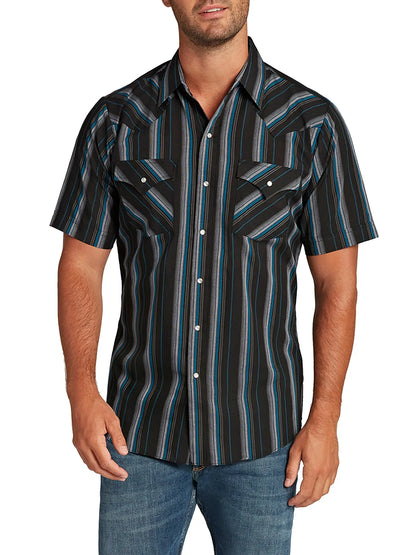 Men's Ely Cattleman Stripe Western Snap Shirt