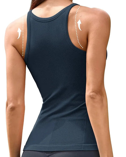 🏆Hot Sale⚡Vibrant Racerback Sports Cami Top