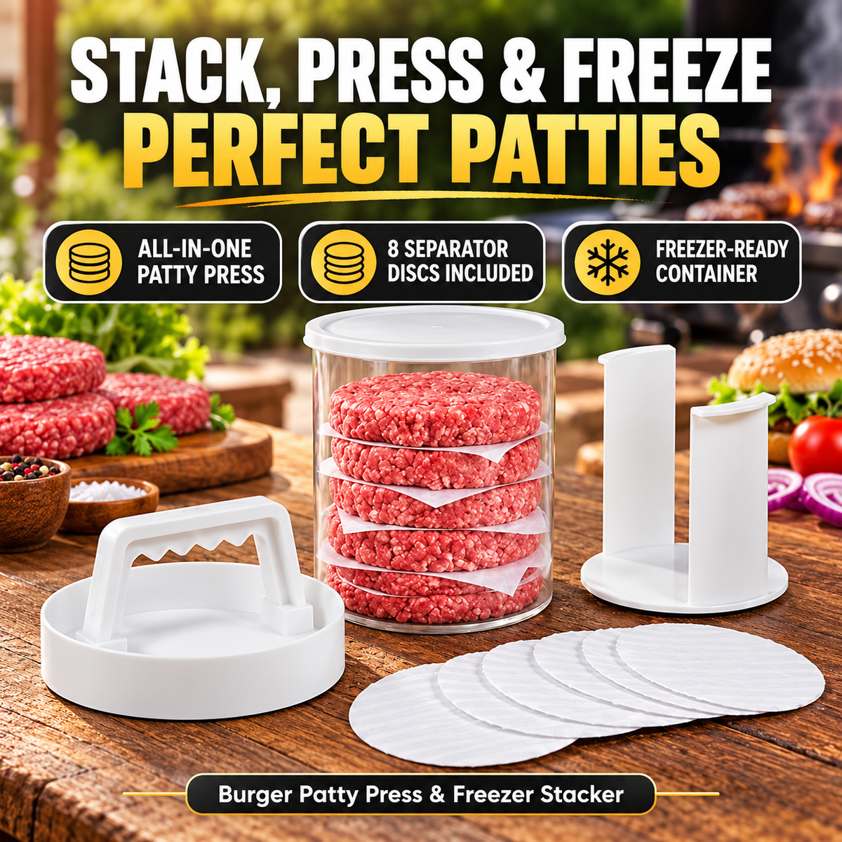🍔Hamburger Press Patty Maker