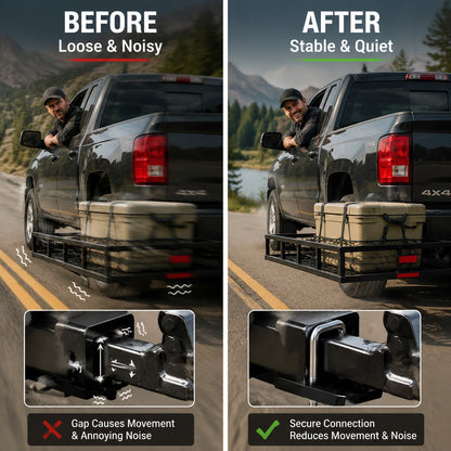 Trailer Hitch Stabilizer Clamp – Stop Rattle, Sway & Receiver Play
