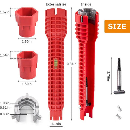 8 in 1 Multifunctional Sink Wrench