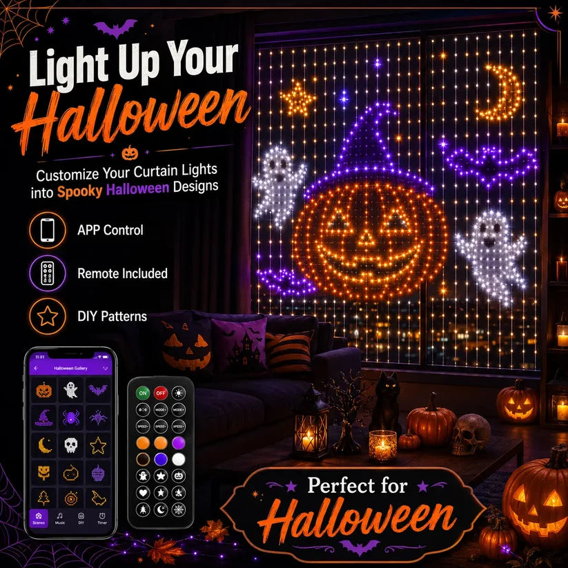 AI DIY LED Pixel String Lights – App-Controlled Custom Light Display