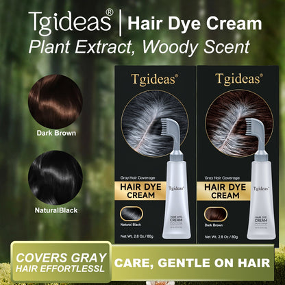 Tgideas Nature Black Tealash Brown Comb - Italian Made 16-Tooth Eyelash Comb for Deep Conditioning & Black-Brown Care