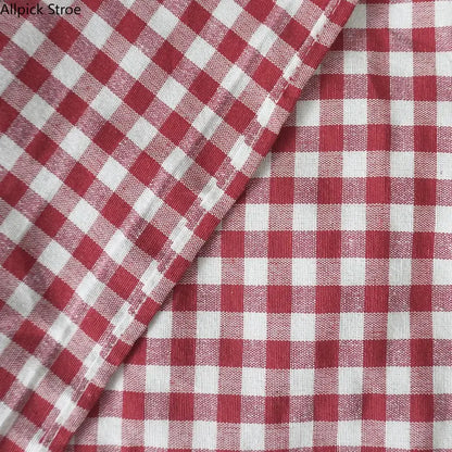 Polyester Farmhouse Stove Top Cover - Cooktop Cover with Ruffled Bow 77 * 55cm