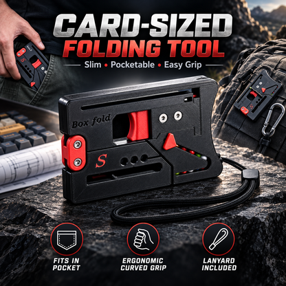 🎯Pocket-Folding Outdoor EDC Card
