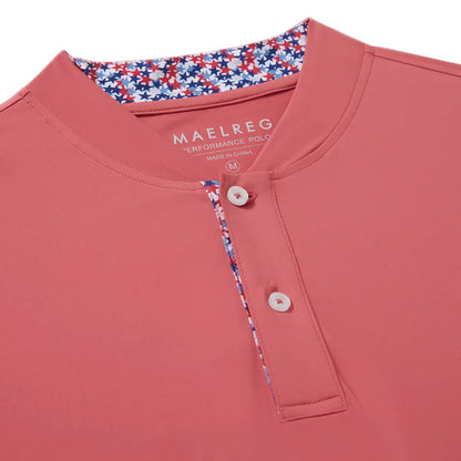 MAELREG Men's Golf Shirts - Moisture-Wicking Casual Henley
