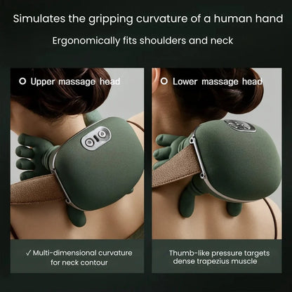 Real Hand Kneading Neck and Shoulder Massager