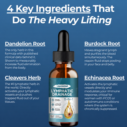 Liposomal Lymphatic Drainage Drops