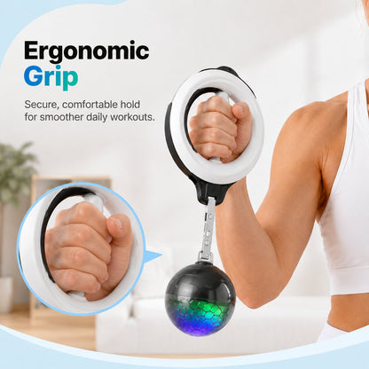 360° Rotating Wrist Strength Trainer – Portable Upper Body Fitness Exerciser