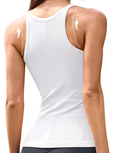 🏆Hot Sale⚡Vibrant Racerback Sports Cami Top