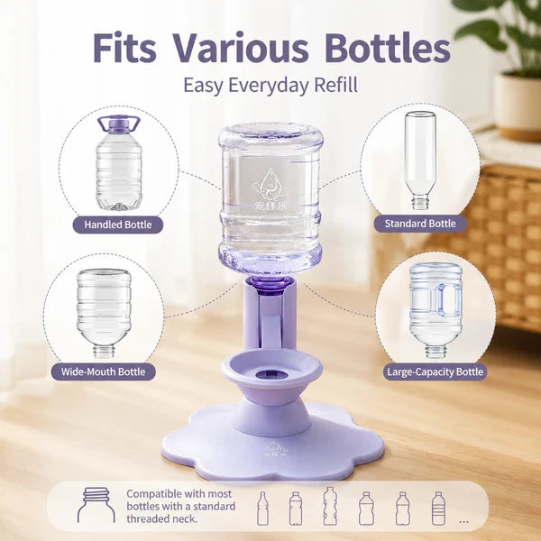 Gravity Cat Water Dispenser Stand