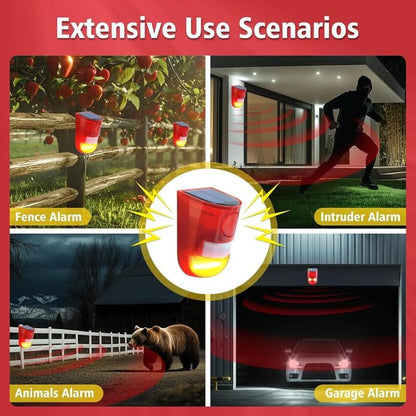 ⏰Limited Stock 49% OFF🛡️☀️Solar Ultrasonic Animal Scarer – 110° PIR sensor, detects up to 8m – Keeps gardens safe from pests & wildlife