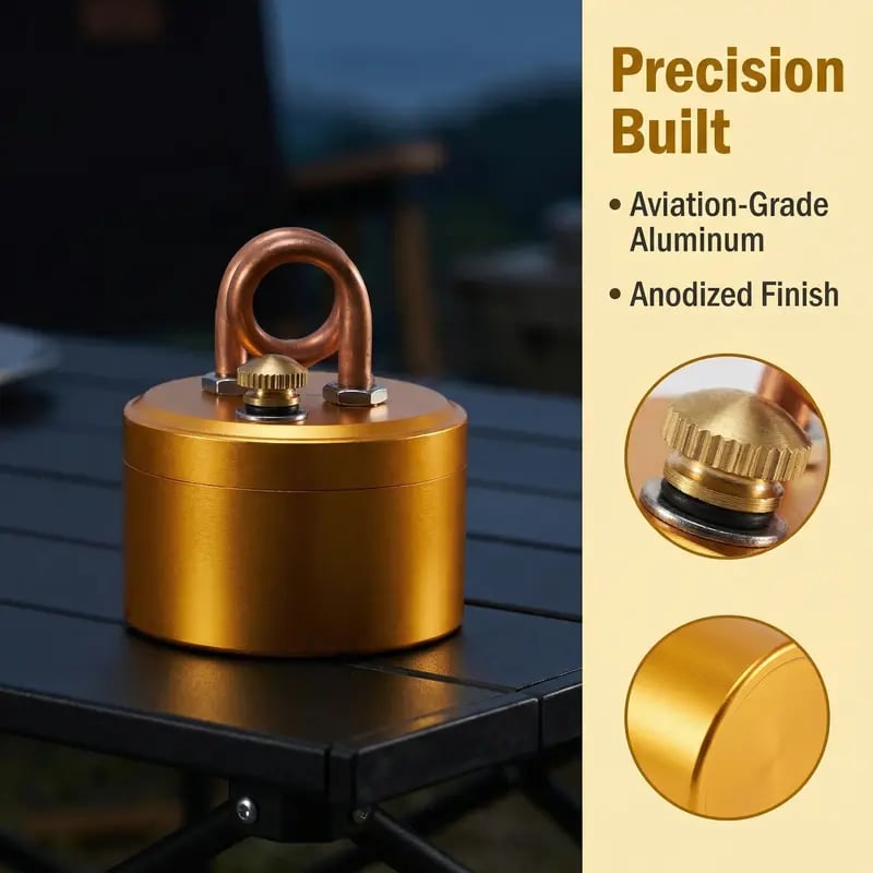 🔥Self-Pressurized Alcohol Stove – Lightweight Windproof Camping & Survival Stove