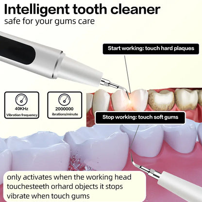 Electric Tartar Remover for Teeth with LED Light