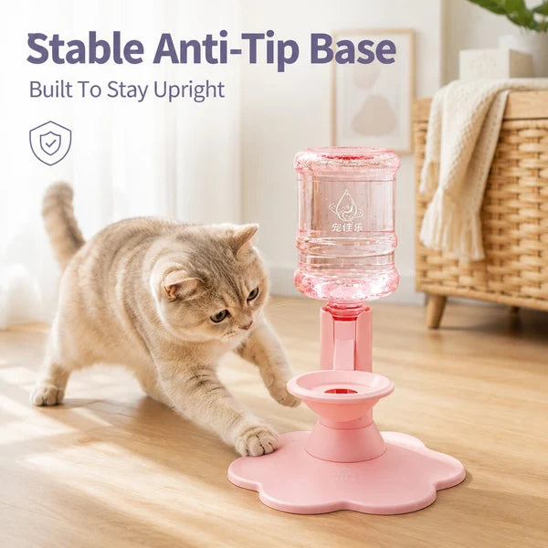 Gravity Cat Water Dispenser Stand