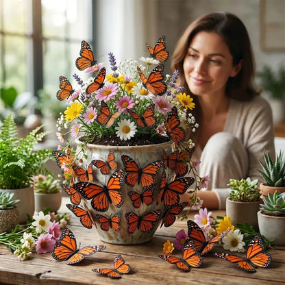 🦋3D Monarch Butterfly Wall Decal Hanging Decor