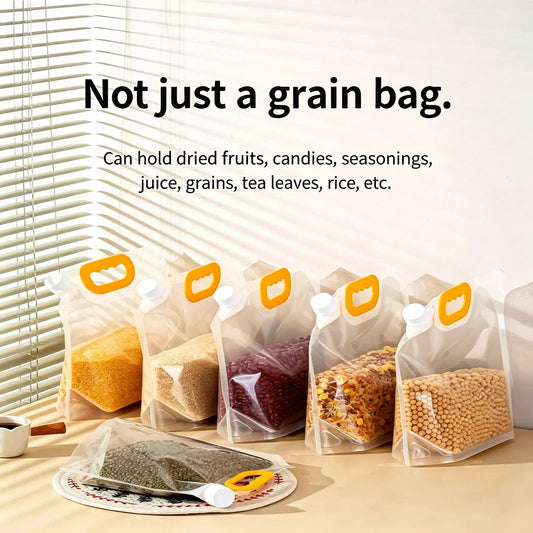 🌾 Airtight Grain Storage Bags with Handle