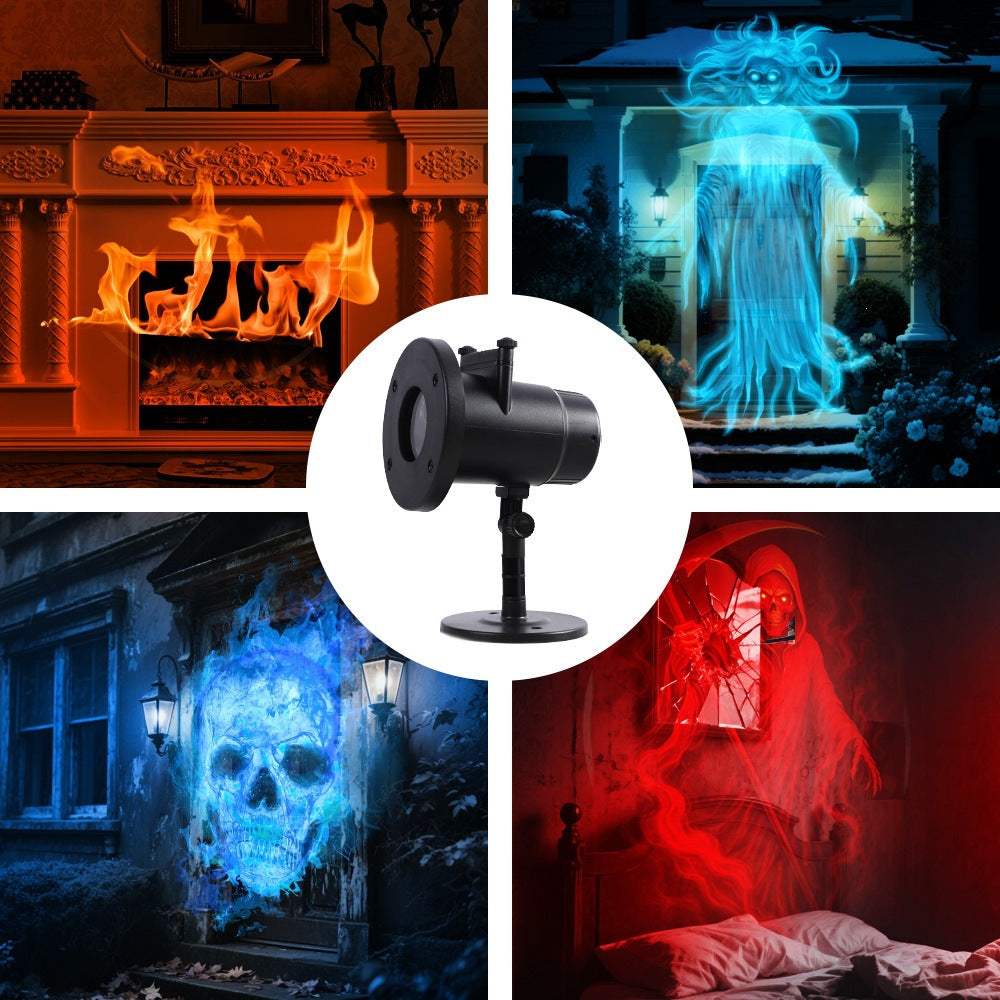 👻Halloween Skull Dynamic Light-Bring Your Halloween Decor to Life