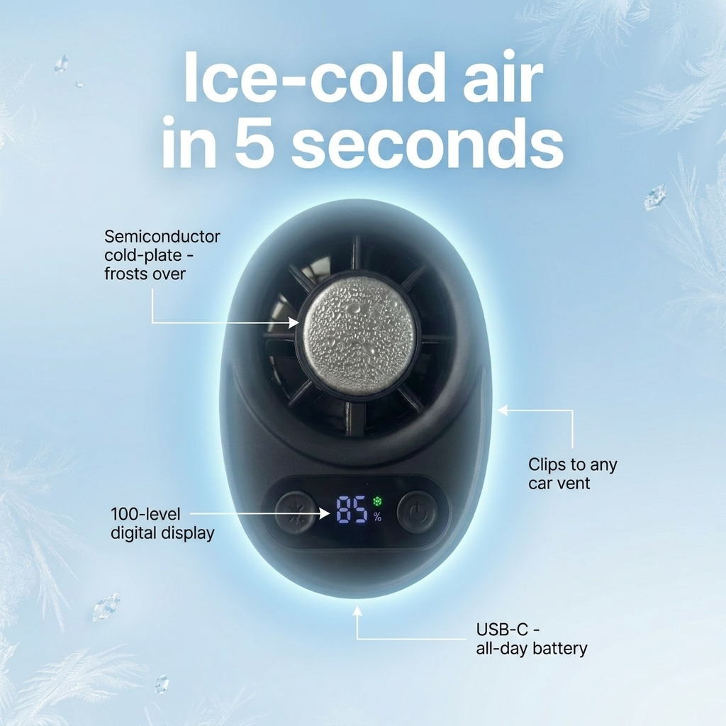 Portable AC for Cars: Life-Saving Summer Hack
