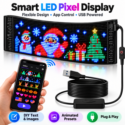 🌟Merry Pixels Display