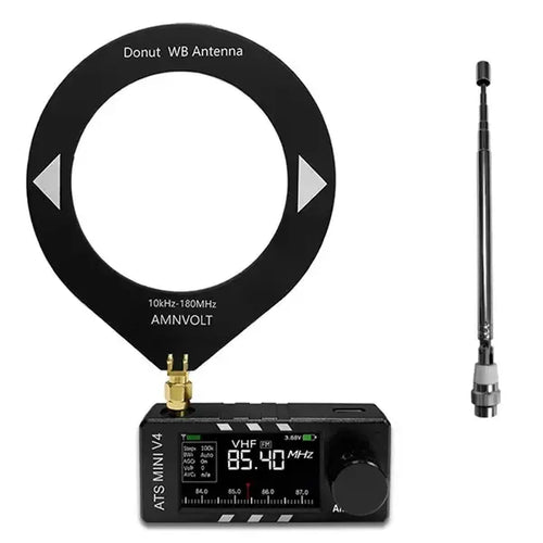 🔥Last Day 69% OFF📻Upgraded ATS Mini V4 Si4732 All Band DSP Radio Receiver