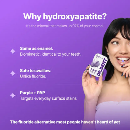 DR. Purple Toothpaste Tablets w/ Hydroxyapatite & PAP (90)