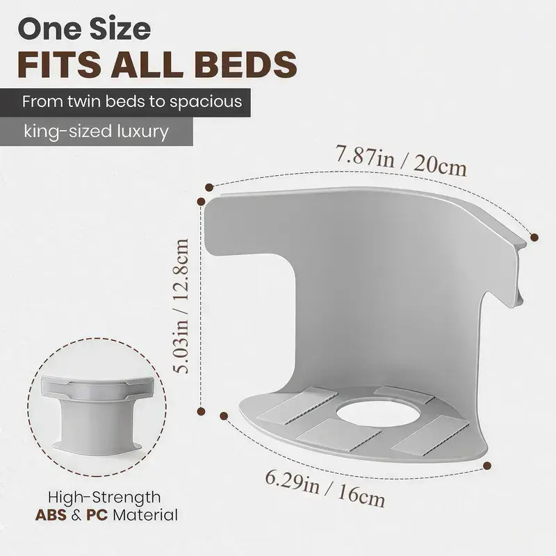 4-Pack Heavy Duty Bed Sheet Clips, Locking Mattress Corner Holders