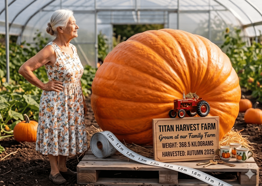 ⏰Limited Stock 49% OFF🎃Grow Your Own Giant Pumpkins – Atlantic Giant Heirloom Seeds