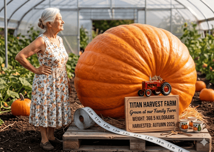 ⏰Limited Stock 49% OFF🎃Grow Your Own Giant Pumpkins – Atlantic Giant Heirloom Seeds