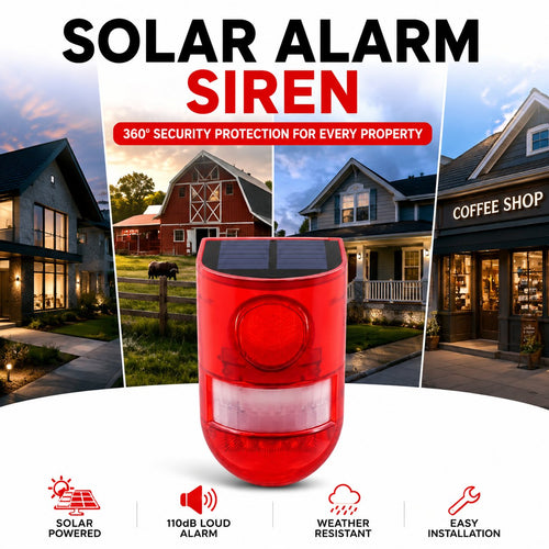 ⏰Limited Stock 49% OFF🛡️☀️Solar Ultrasonic Animal Scarer – 110° PIR sensor, detects up to 8m – Keeps gardens safe from pests & wildlife