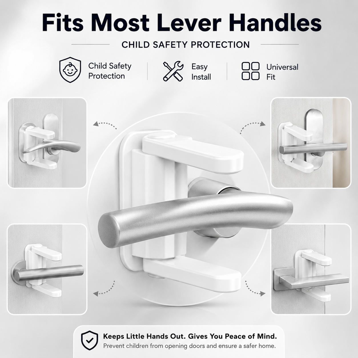 Doors Handles Kids Safety Lock Handles