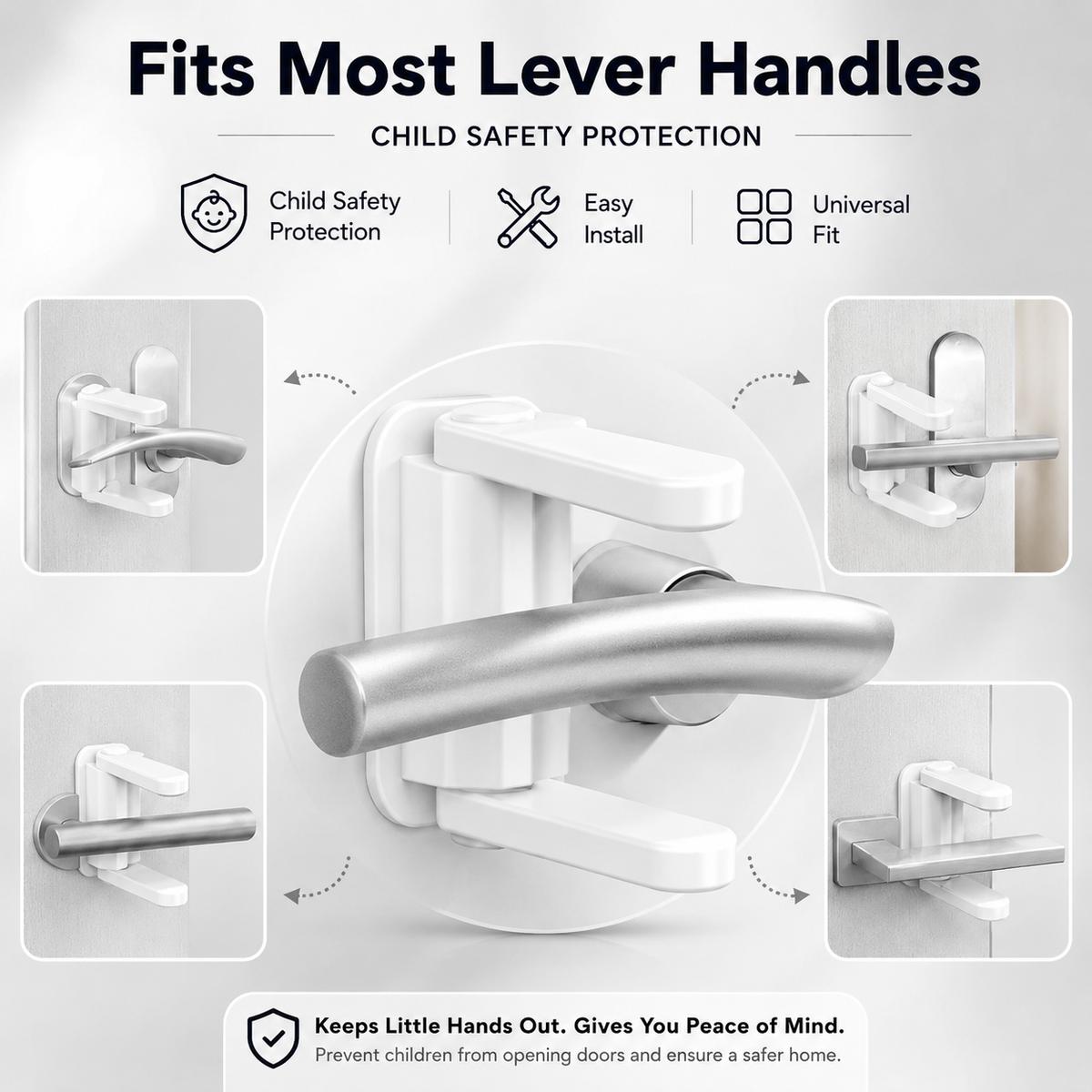 Doors Handles Kids Safety Lock Handles
