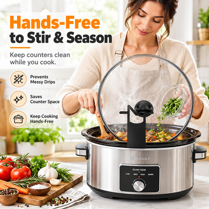 Slow Cooker Lid Holder