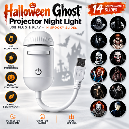 Halloween Ghost Projector Night Light