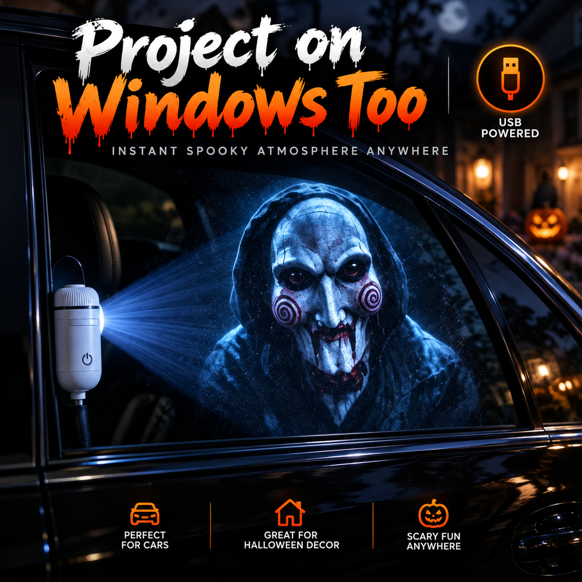 Halloween Ghost Projector Night Light