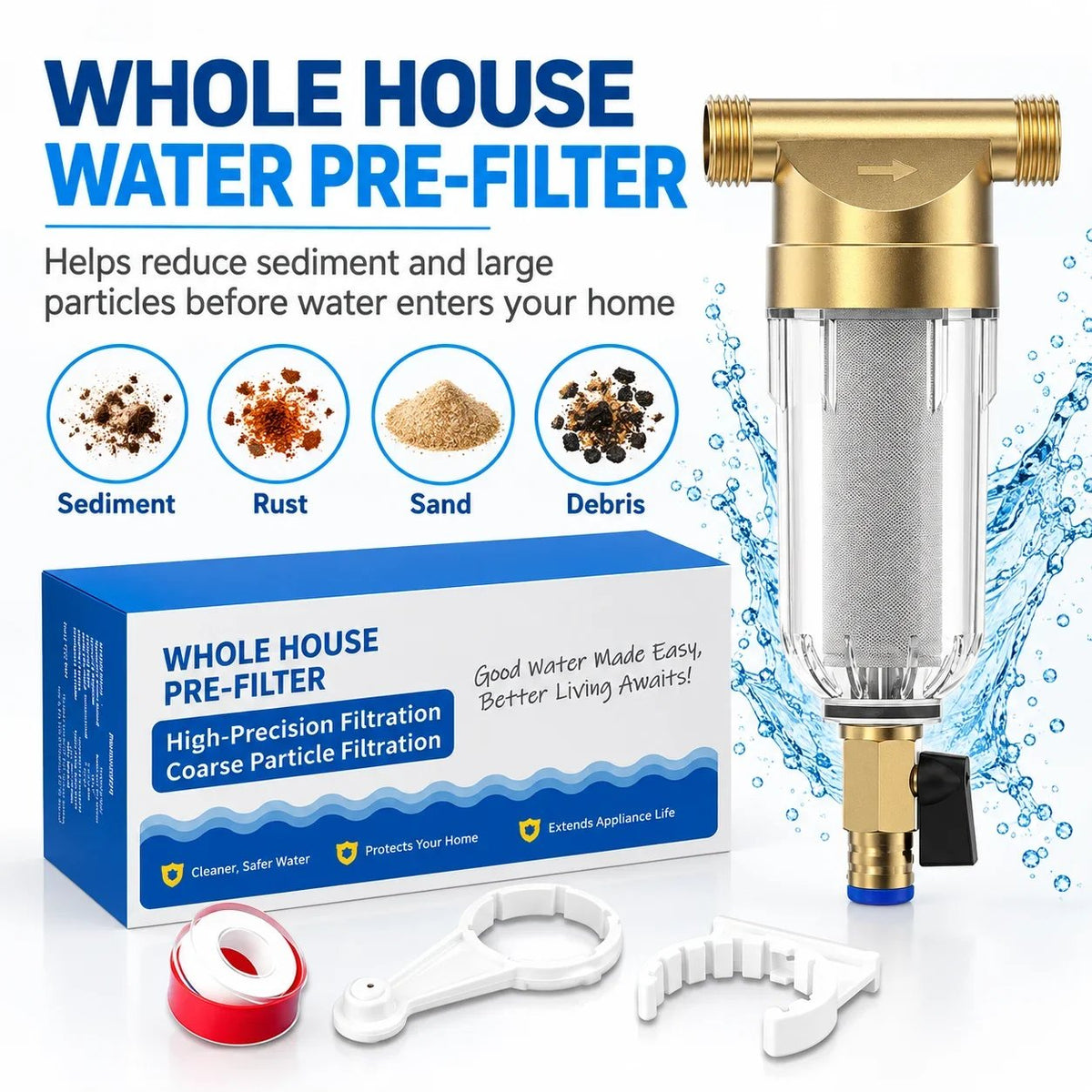 Whole House Water Pre-Filter