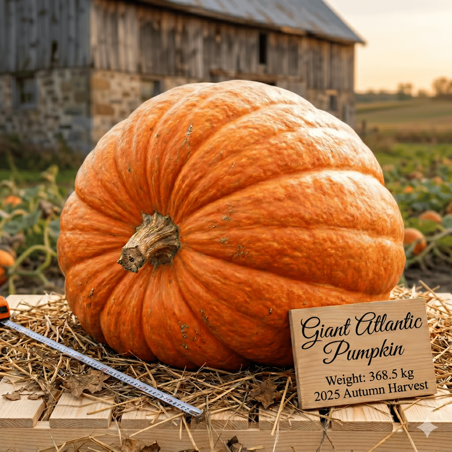 ⏰Limited Stock 49% OFF🎃Grow Your Own Giant Pumpkins – Atlantic Giant Heirloom Seeds