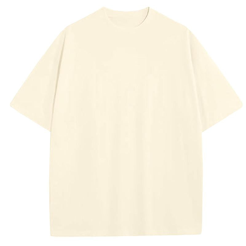 Men's Multi-Pack Heavyweight 100% Cotton Drop Shoulder Fashion Tees in Various Sizes and Colors