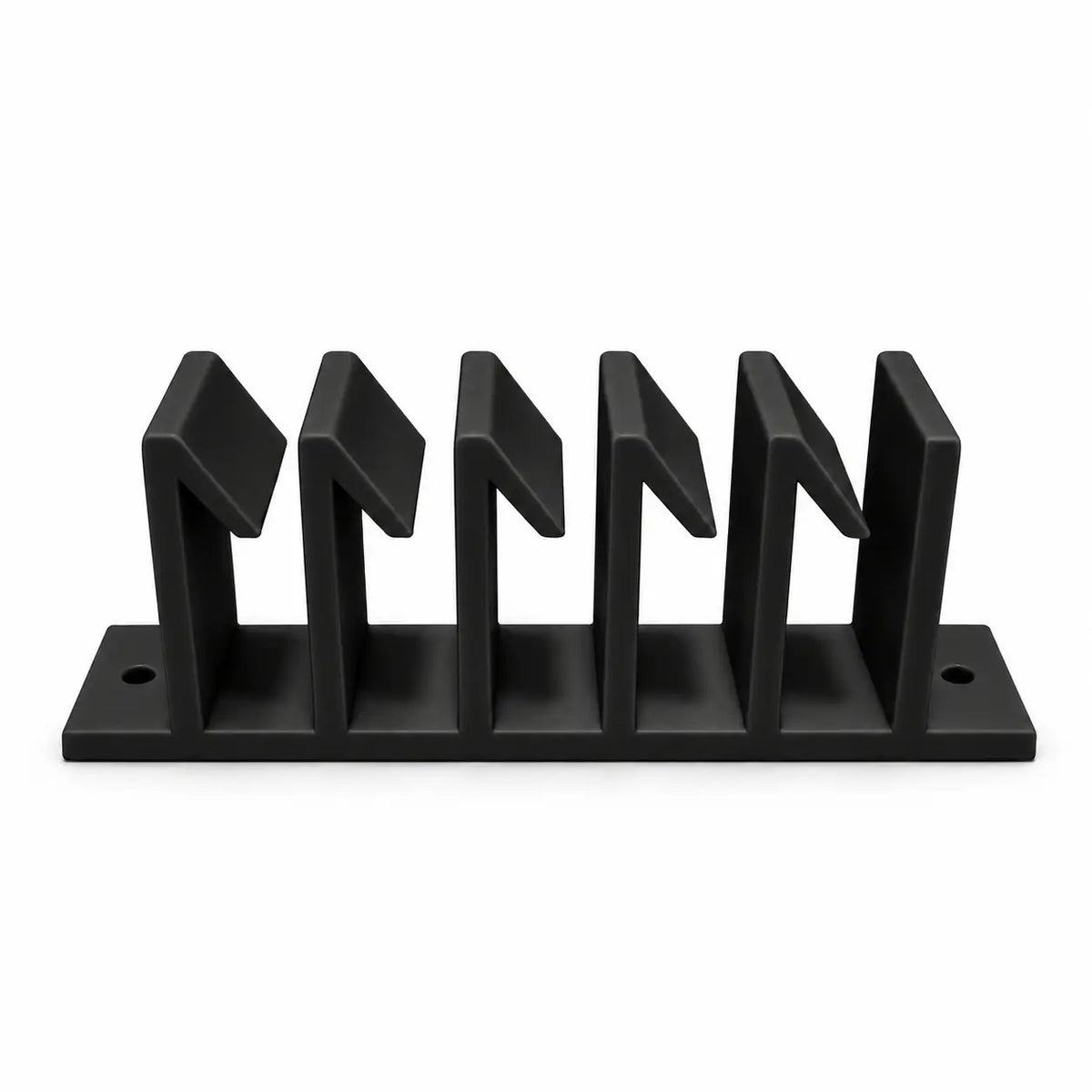 10-Slot Lid Organizer Hanging Rack, White - Kitchen