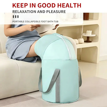 🎁 Portable Foot Bath Bag-Thickened Foldable Foot Tub