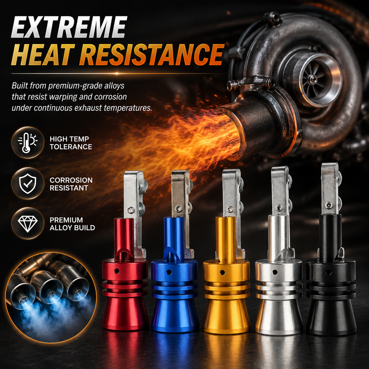🔥🔧Turbocharger sound enhancement whistle