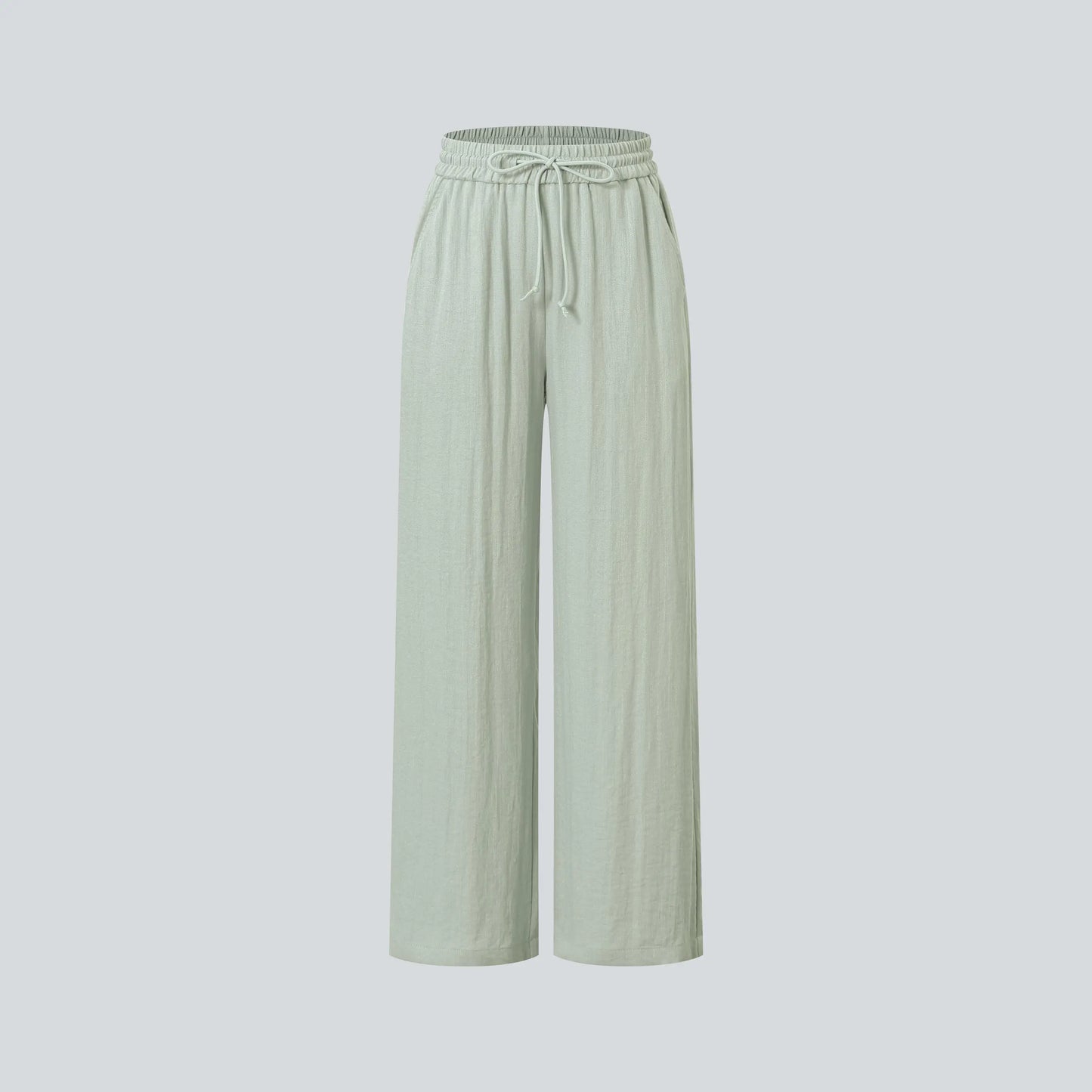 Halara High Waisted Drawstring Wide Leg Casual Pants
