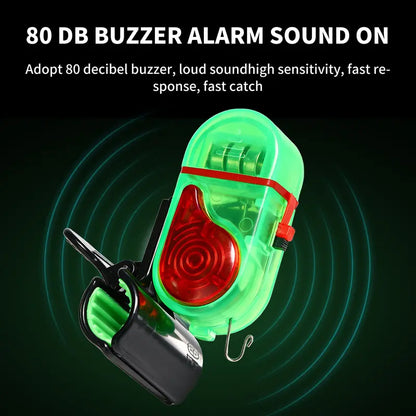 🎣Fishing Bite Alarm with Sound & LED Light