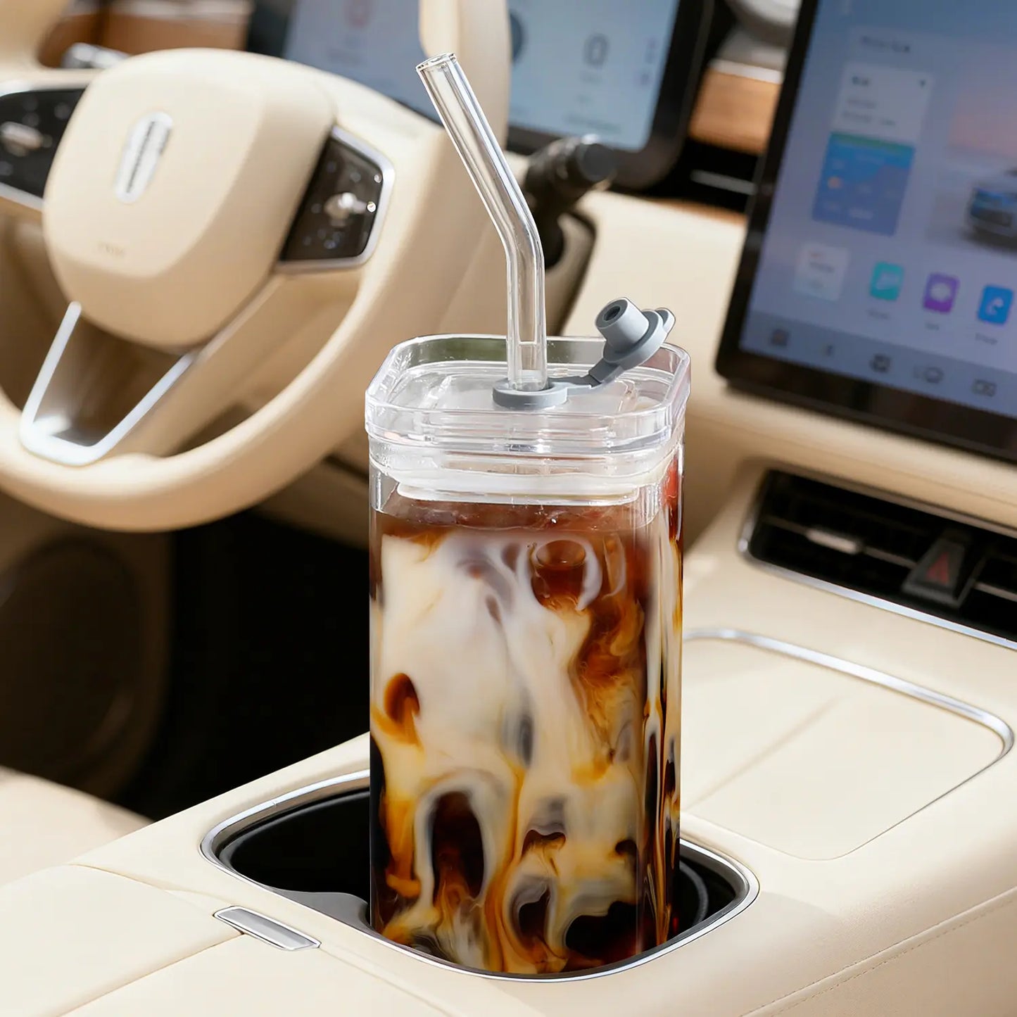 The Glass Cup Everyone Wants for Their Morning Iced Coffee ☕