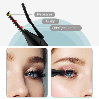 Electric Eyelash Curler for Instant Glam