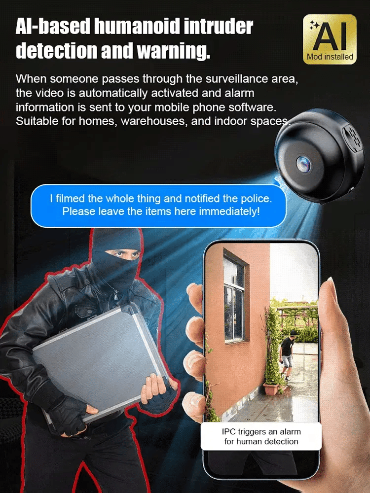 2026 NEW🎁[Hidden camera HD night vision]No WIFI or electricity required💯Tiny and installs in 1 second ⚠️Remote real-time viewing
