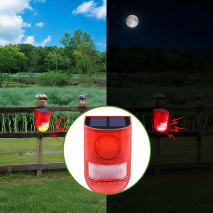 ⏰Limited Stock 49% OFF🛡️☀️Solar Ultrasonic Animal Scarer – 110° PIR sensor, detects up to 8m – Keeps gardens safe from pests & wildlife