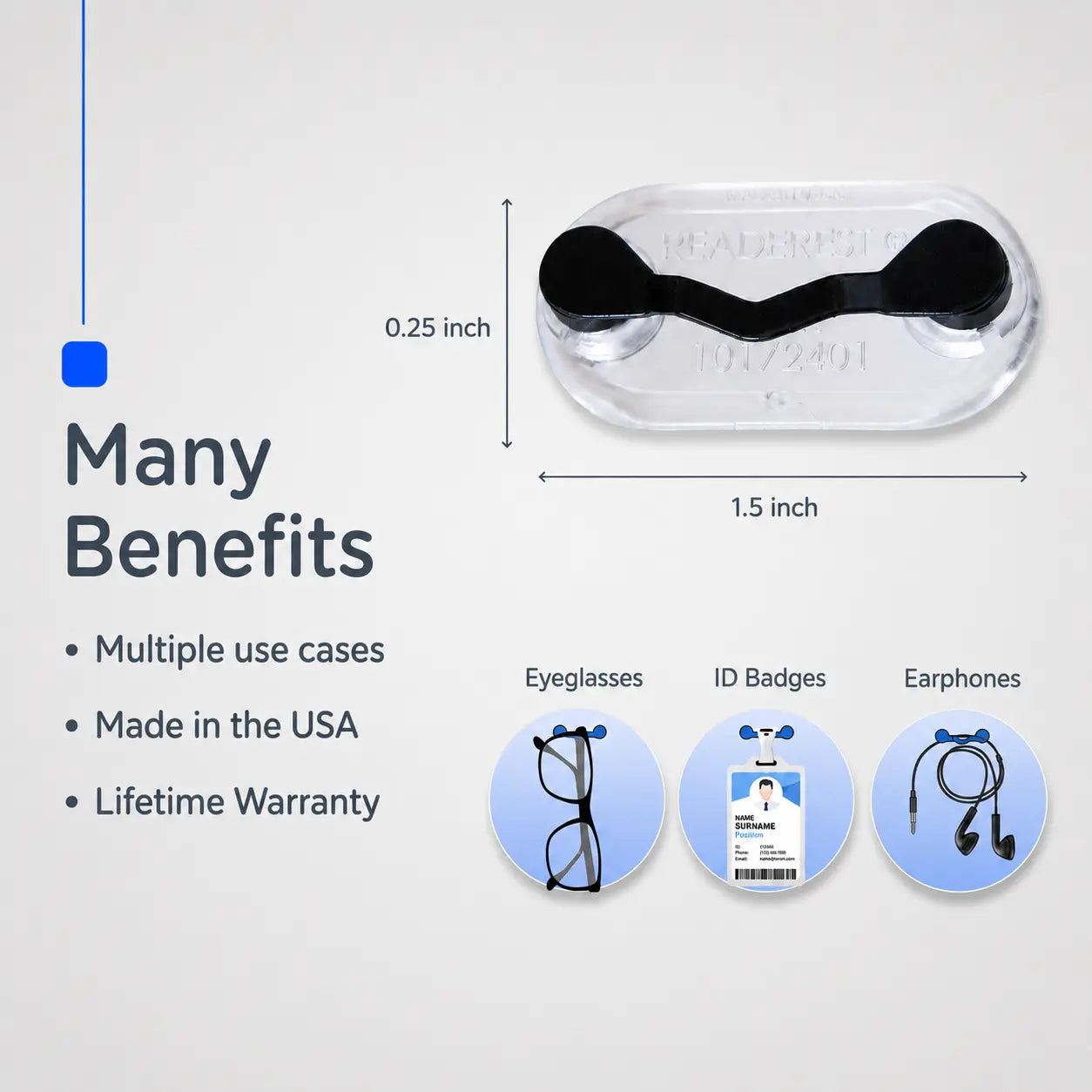 ✨ Powerful Magnetic Grip — Glasses Holder That Stays Securely in Place