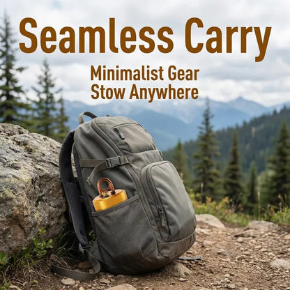 🔥Self-Pressurized Alcohol Stove – Lightweight Windproof Camping & Survival Stove